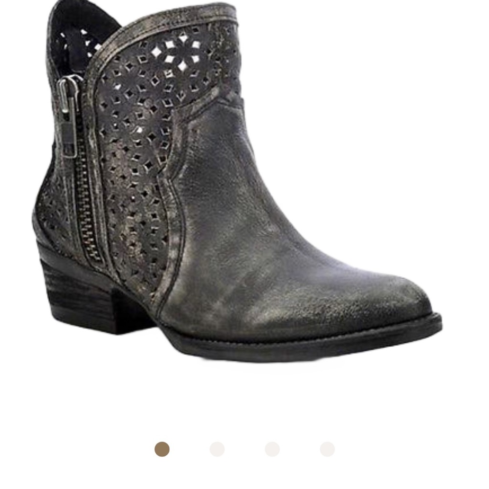 Circle G Black Leather Boots - Picture 7 of 7